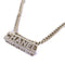 CHANEL CC Necklace Accessories Metal Gold Transparent