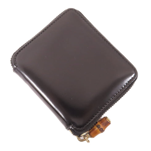 GUCCI GG GHW Wallet Leather Black