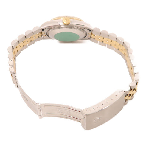 ROLEX Datejust Automatic Watch 68273 18K Yellow Gold/Stainless Steel Red