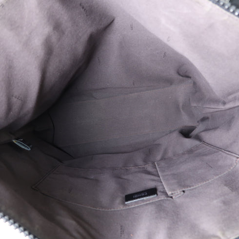 FENDI Handbag/Tote Bag Coated Canvas Black