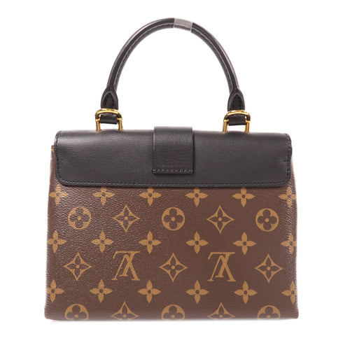 LOUIS VUITTON LV GHW Locky BB 2 Way Shoulder Bag M44141 Monogram Brown Black