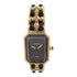 CHANEL CC Premiere L H0001 Quartz Watch Gold Plated/Leather Belt
