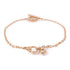 HERMES Finesse Bracelet 18K Pink Gold Diamond