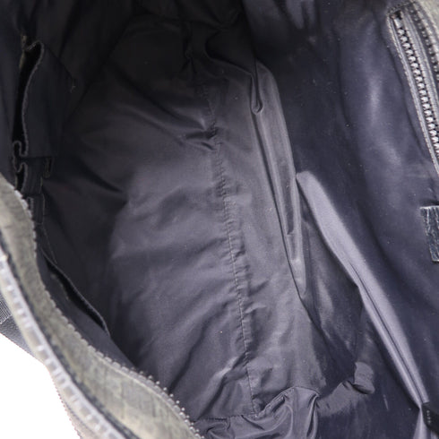 GUCCI GG Shoulder Bag 2 Way Bag 162785 Coated Canvas Black