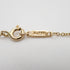 TIFFANY&CO Atlas Key 4P Diamond Necklace 18K Rose Gold 5.3g