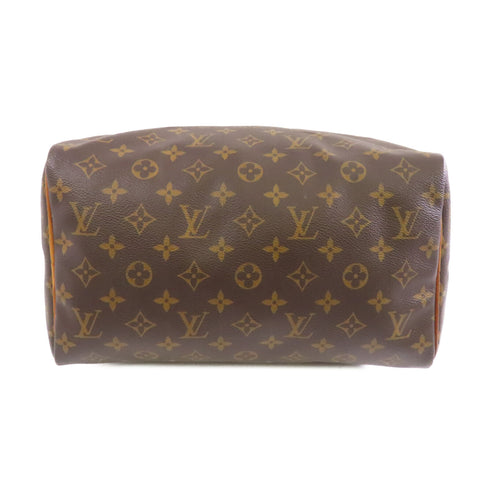 LOUIS VUITTON LV GHW Speedy 30 Boston Handbag M41108 Monogram Brown