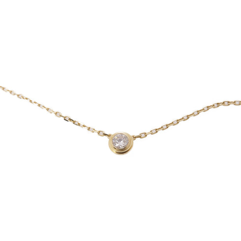 CARTIER D'amour Diamond Necklace 18K Gold