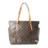 LOUIS VUITTON LV GHW Totally MM Shoulder Bag M56689 Monogram Brown v1
