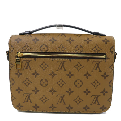 LOUIS VUITTON LV GHW Pochette Métis 2 Way Bag M44876 Monogram Reverse Brown