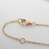 CARTIER Logo Double C Necklace B7219200 Diamond 18K Pink Gold