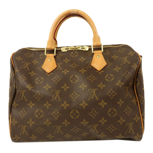 LOUIS VUITTON LV GHW Speedy Bandouliere 30 2 Way Bag M46980 Monogram Brown
