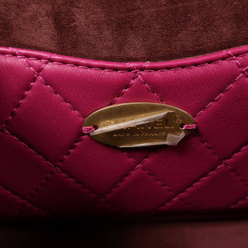 CHANEL CC GHW Chain Shoulder Bag Calfskin Leather v5