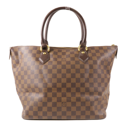 LOUIS VUITTON LV GHW Saleya MM Shoulder Tote Bag N51182 Damier
