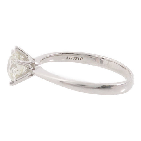 JEWELRY 1.0ct Diamond Ring 18K White Gold US#8.5