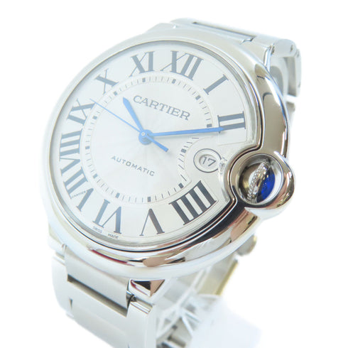 CARTIER Ballon Bleu Automatic Movement Watch W69012Z4 Stainless Steel Silver