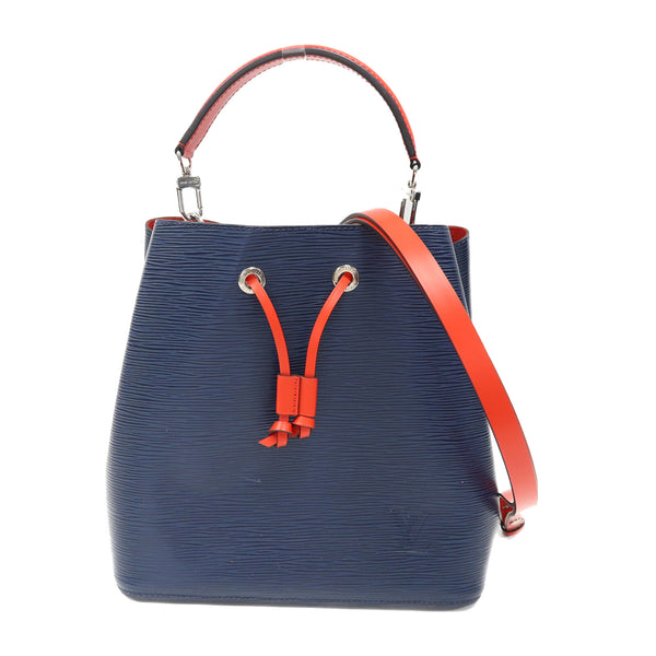LOUIS VUITTON LV SHW Neo Noe MM 2 Way Shoulder Bag Handbag M54367 Epi Blue/Red