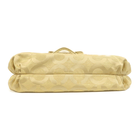 COACH GHW Tote Bag 15865 Canvas Gold