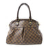 LOUIS VUITTON LV GHW Trevi 2 Way Shoulder Bag Handbag N51997 Damier Brown v1