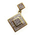 FINE JEWELRY 1.69ct Diamond Pendant Top 18K Yellow Gold 6.0g