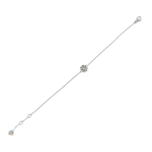 CHANEL CC Coco Crush Bracelet 18K White Gold #16.75cm