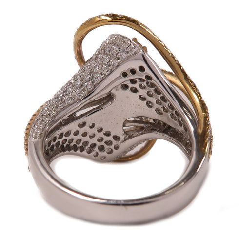 FINE JEWELRY Diamond Ring 18K White Gold US#6