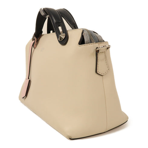 FENDI SHW By The Way 2 Way Shoulder Bag Lambskin Leather