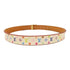 LOUIS VUITTON LV GHW Belt 80 Belt M9270U Monogram Multicolore White
