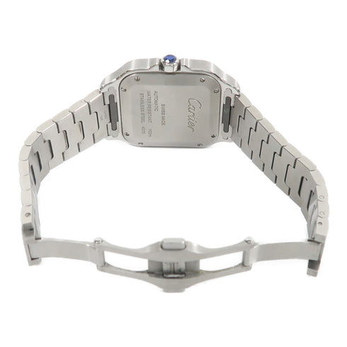 CARTIER Santos De Cartier Automatic Watch WSSA0029 Stainless Steel White