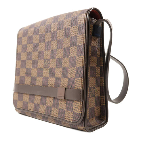 LOUIS VUITTON LV Tribeca Mini Shoulder Bag N51162 Damier Ebene Brown