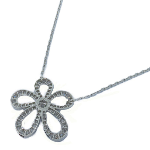 Van Cleef & Arpels Flowerlace Necklace Accessories VCARP05200 18K White Gold