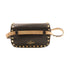 Valentino GHW Waist Bag Calfskin Leather Black