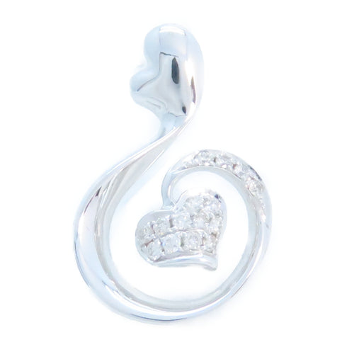 JEWELRY Diamond Pendant Top 18K White Gold v3