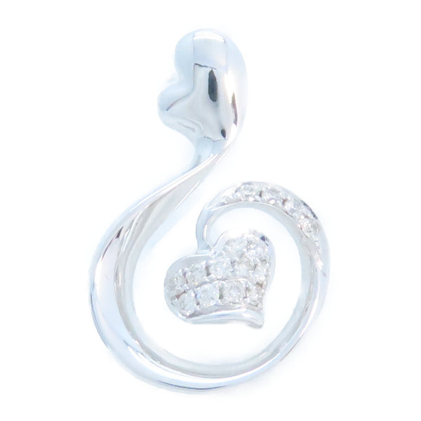 JEWELRY Diamond Pendant Top 18K White Gold v3
