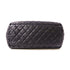CHANEL CC SHW CoCo Cocoon Handbag Lambskin Leather Navy/Silver