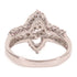 Jewelry Diamond Ring 18K White Gold US#5