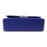 CHANEL CC GHW Chain Shoulder Bag Calfskin Leather Blue v1