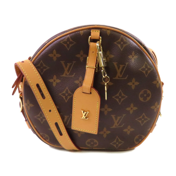 LOUIS VUITTON LV GHW Boite Chapeau Souple MM Shoulder Bag M45647 Monogram Brown