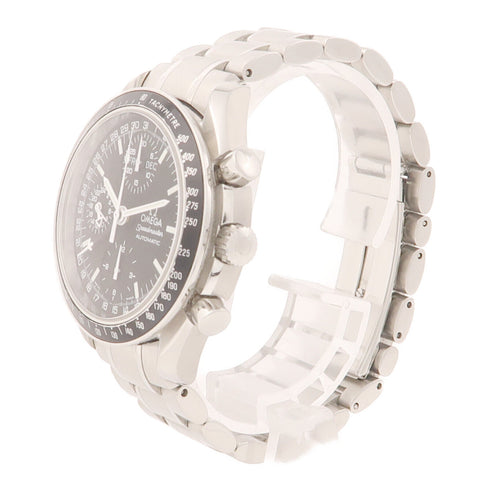 OMEGA Speedmaster Day Date Automatic Watch 35205000 Stainless Steel Black