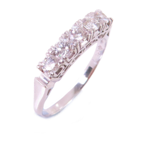 Jewelry Diamond Ring US#8.75 Platinum