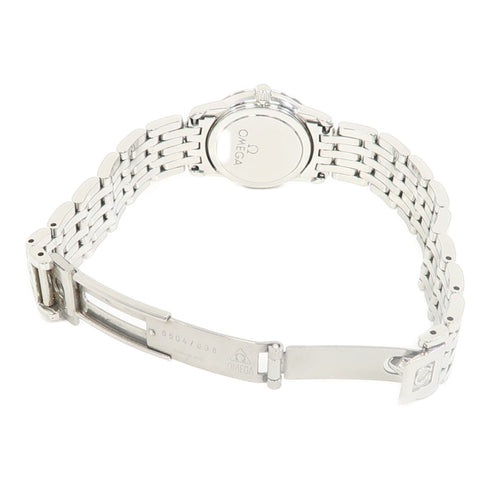 OMEGA De Ville Quartz Watch 45703100 Stainless Steel Silver