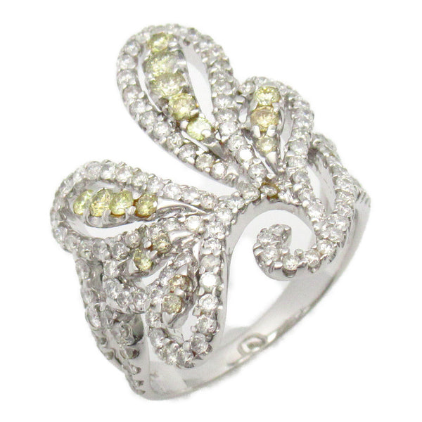 FINE JEWELRY 1.46ct Diamond Ring 18K White Gold US#7.5