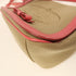 PRADA GHW Corsaire Cloth Crossbody Shoulder Bag Canvas Brown Pink