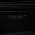 CHANEL CC SHW Chain Shoulder Bag Calfskin Leather Black/Silver