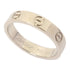 CARTIER Love Ring Mini 18K White Gold US#4.5 #49
