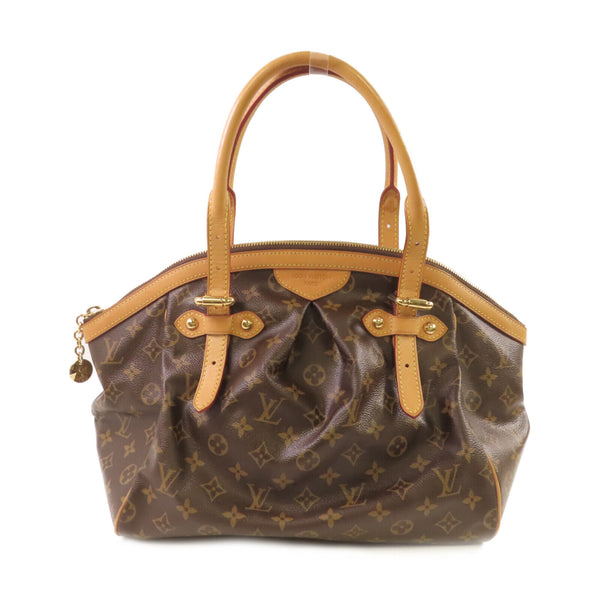 LOUIS VUITTON LV GHW Tivoli GM Handbag M40144 Monogram Brown