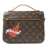 LOUIS VUITTON LV GHW Pochette Metis 2 Way Bag M43991 Monogram Patches Brown
