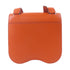 HERMES PHW Della Cavalleria Mini Shoulder Bag Veau Epsom Leather Capucine Orange