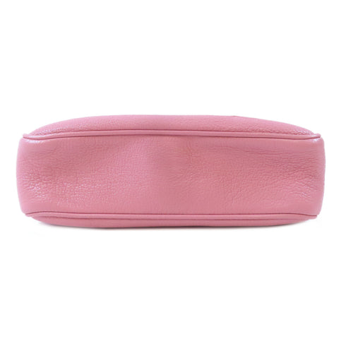 Miu Miu GHW Shoulder Crossbody Bag Calfskin Leather Pink