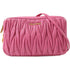 Miu Miu GHW Shoulder Bag Crossbody Lambskin Leather Pink
