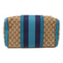 GUCCI GG GHW Boston Bag 2Way Shoulder Hand Bag 247205 Canvas Blue